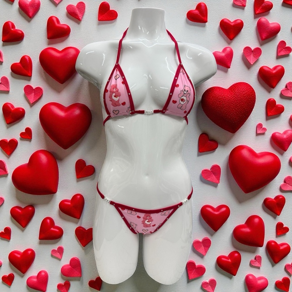 Microkini Bikini set Exotic Dancewear Bears